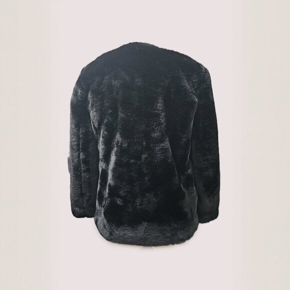 GAP Fur Cropped Jacket - Picture 4 of 4